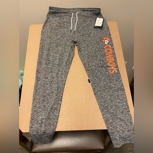 Oklahoma STATE Cowboys joggers sz L NWT